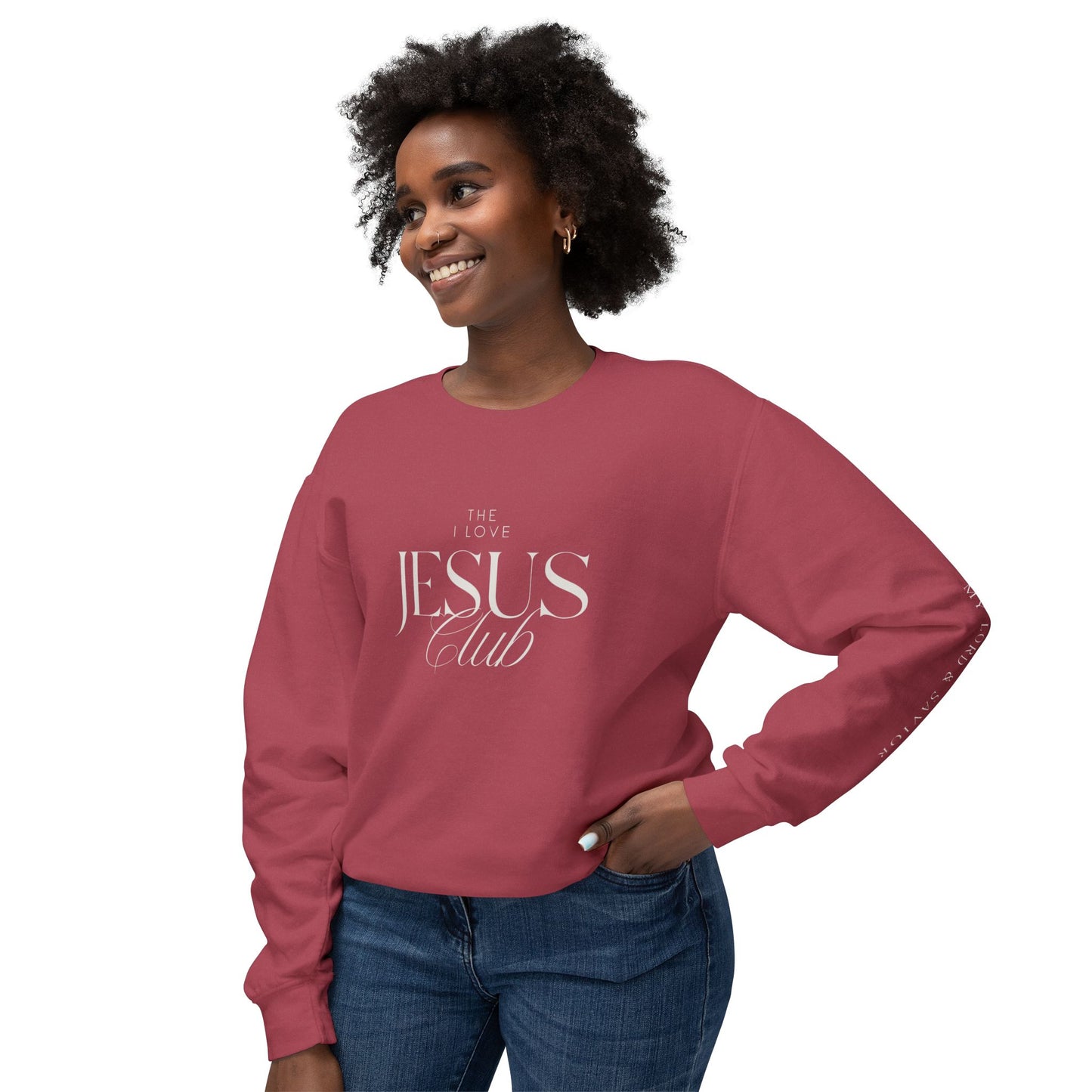 The I Love Jesus Club Crewneck Sweatshirt