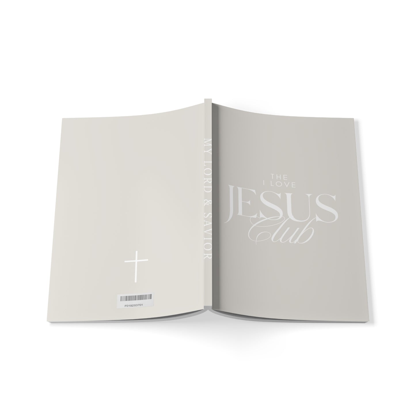 The I Love Jesus Club Softcover Lined Notebook