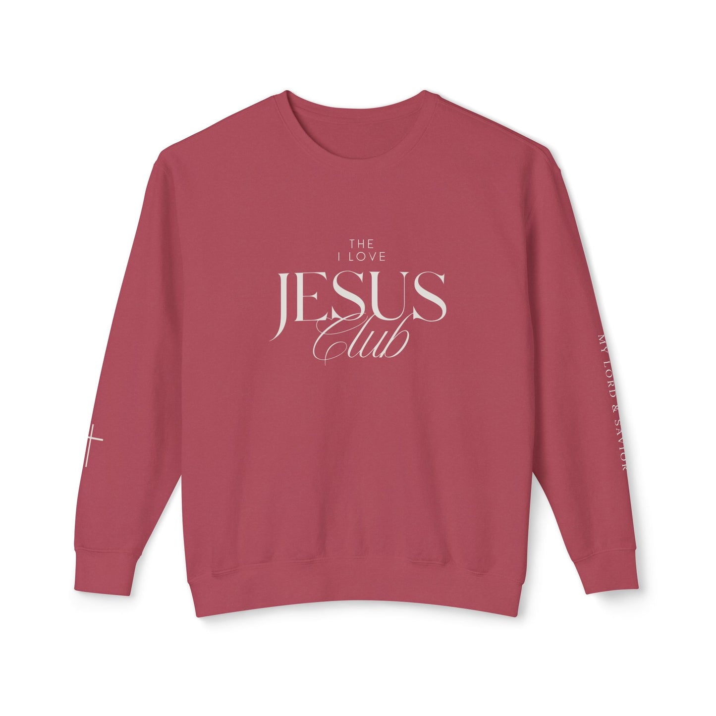 The I Love Jesus Club Crewneck Sweatshirt