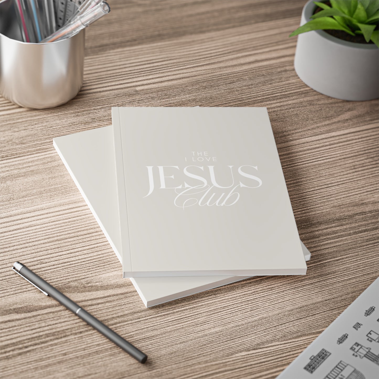 The I Love Jesus Club Softcover Lined Notebook