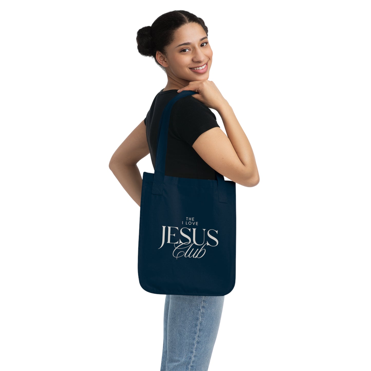 The I Love Jesus Club Organic Tote Bag